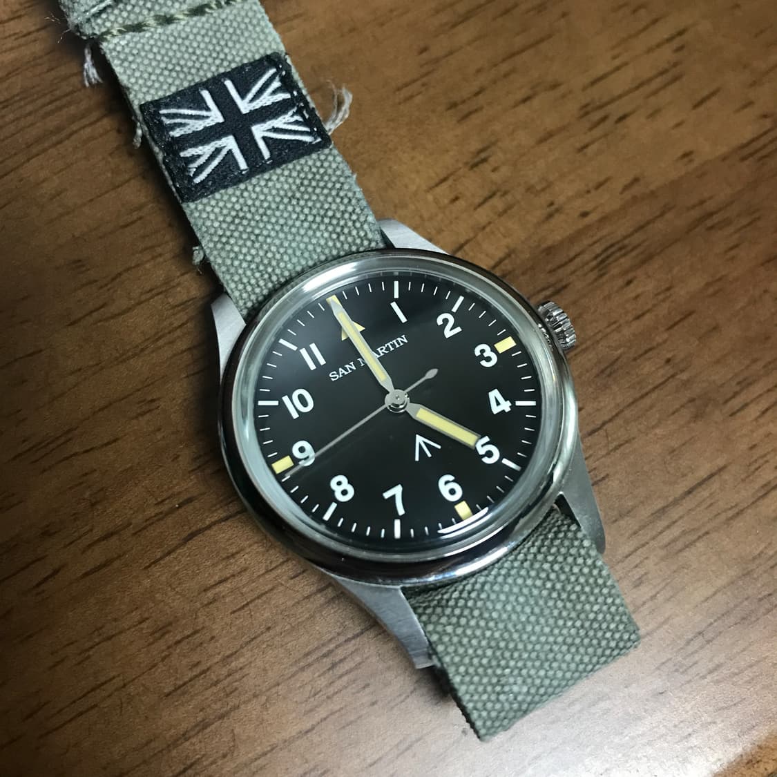 산마틴 영국군 시계 (영국 수재 스트랩) 상품이미지1
