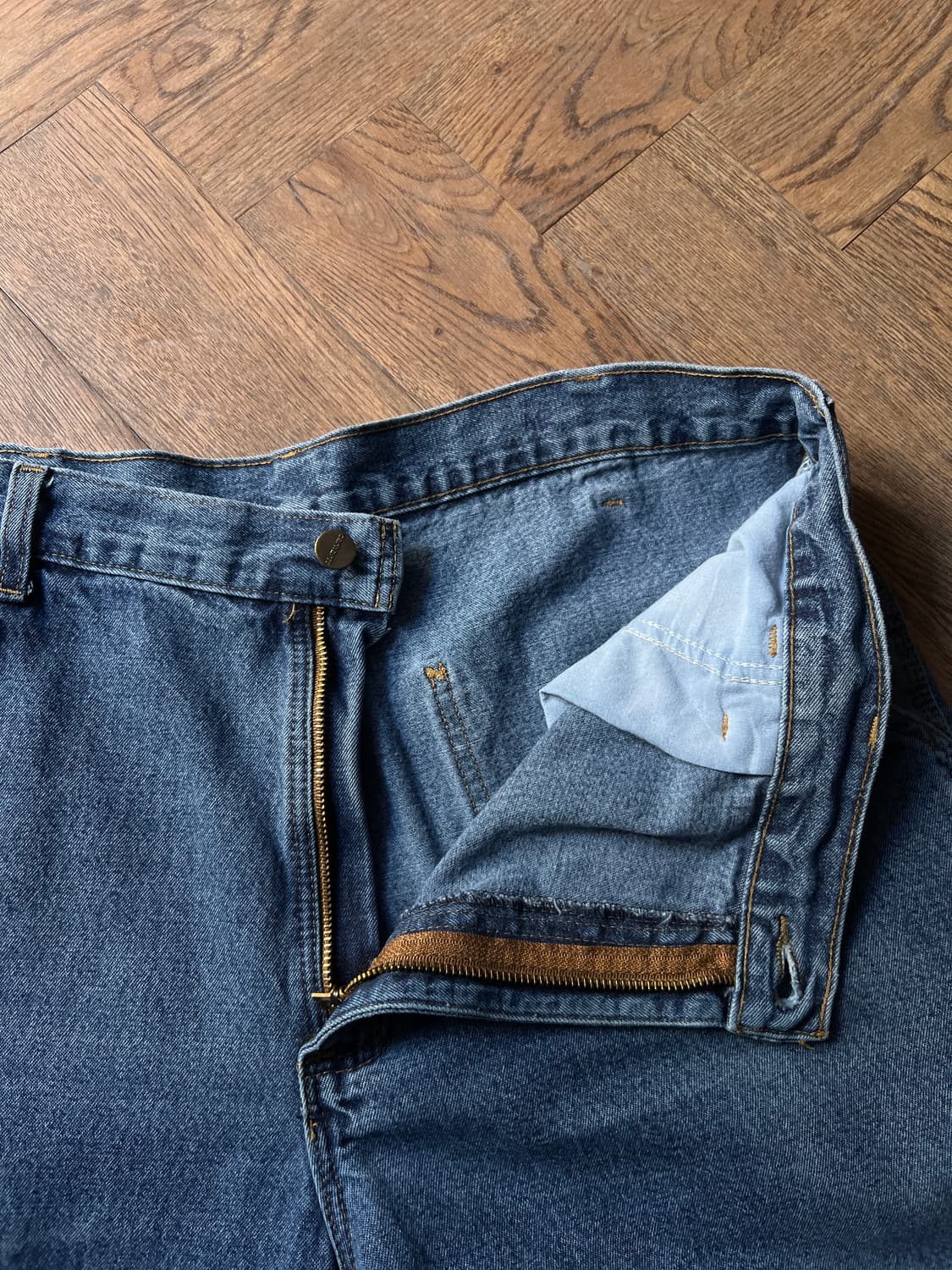 [36]칼하트 USA 덩가리핏 싱글니 카펜터 워크 데님 팬츠 상품이미지3