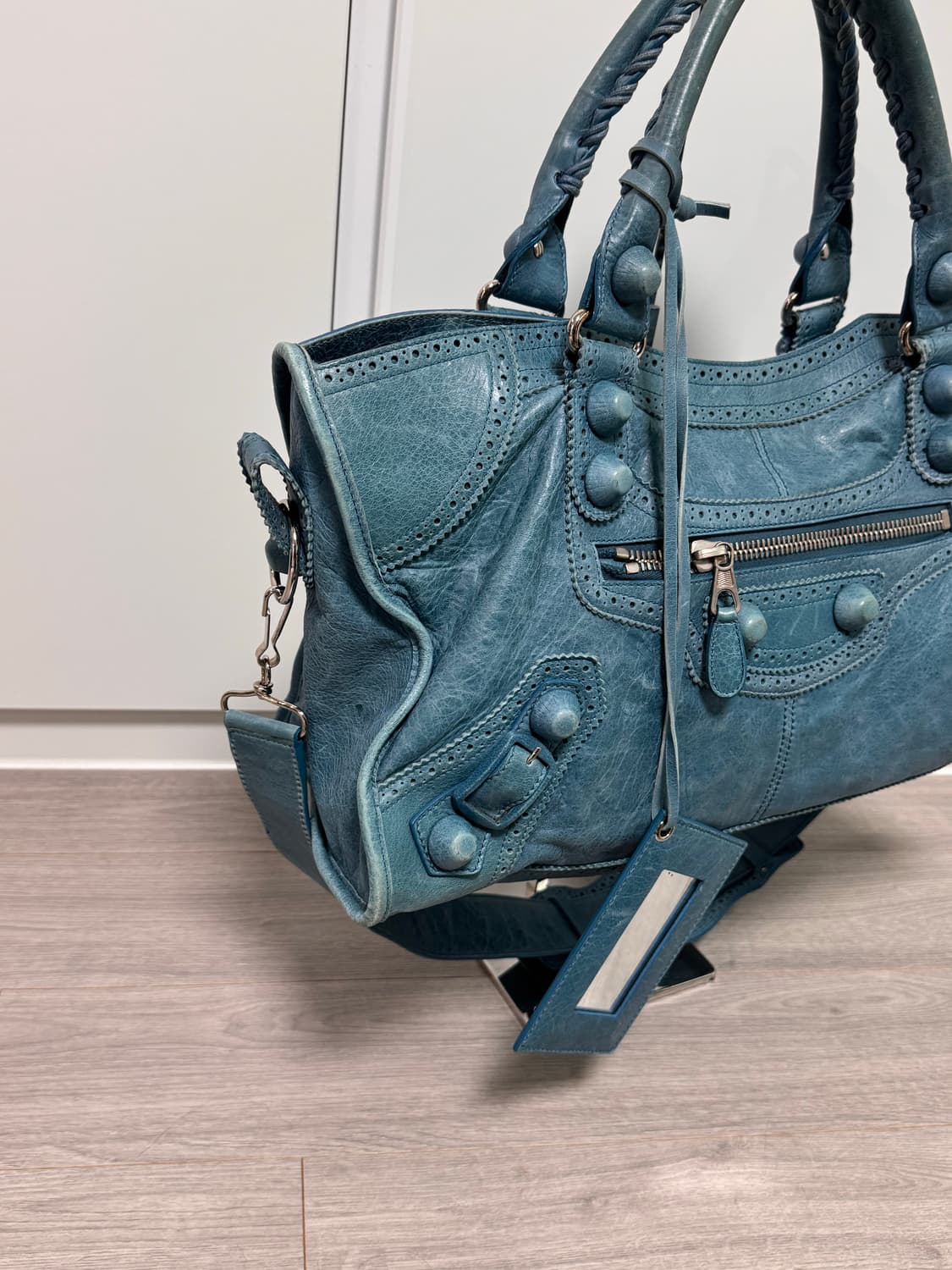 Balenciaga 발렌시아가 모터백 시티백 미디움 상태 A- 상품이미지8
