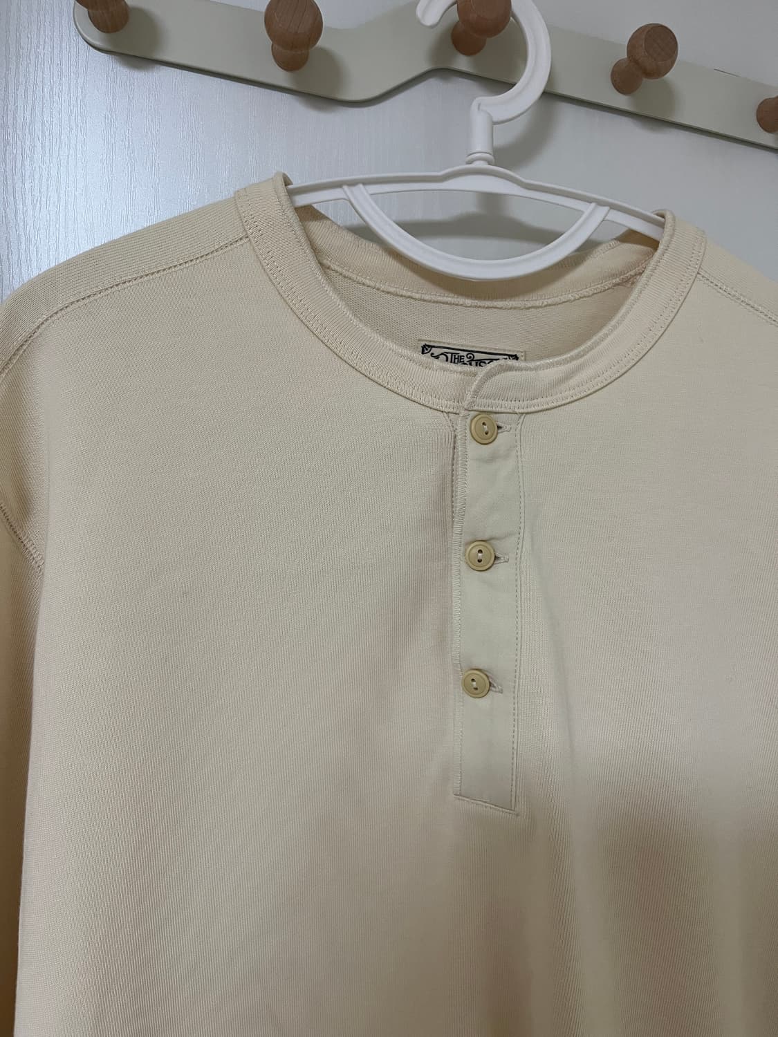 브론슨 BRONSON 헨리넥 화이트,아이보리 XXL사이즈 상품이미지7