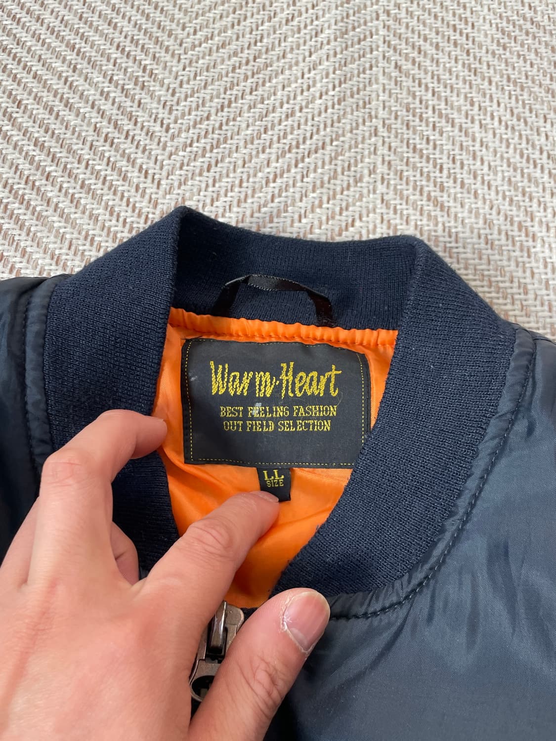 빈티지 플라이트 봄버 자켓 J03248 상품이미지3