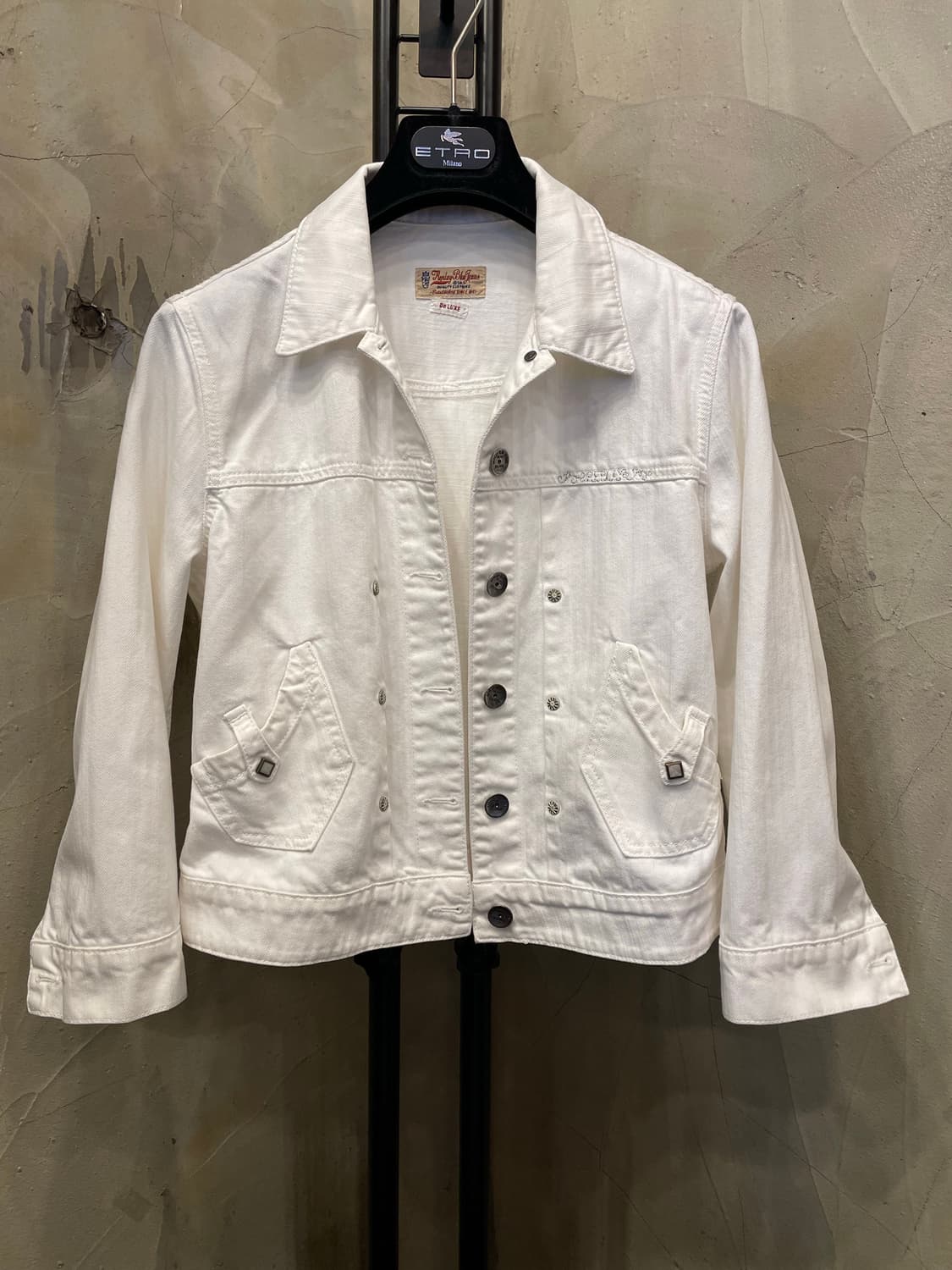 리플레이 화이트 여성 데님 자켓 55 상품이미지5