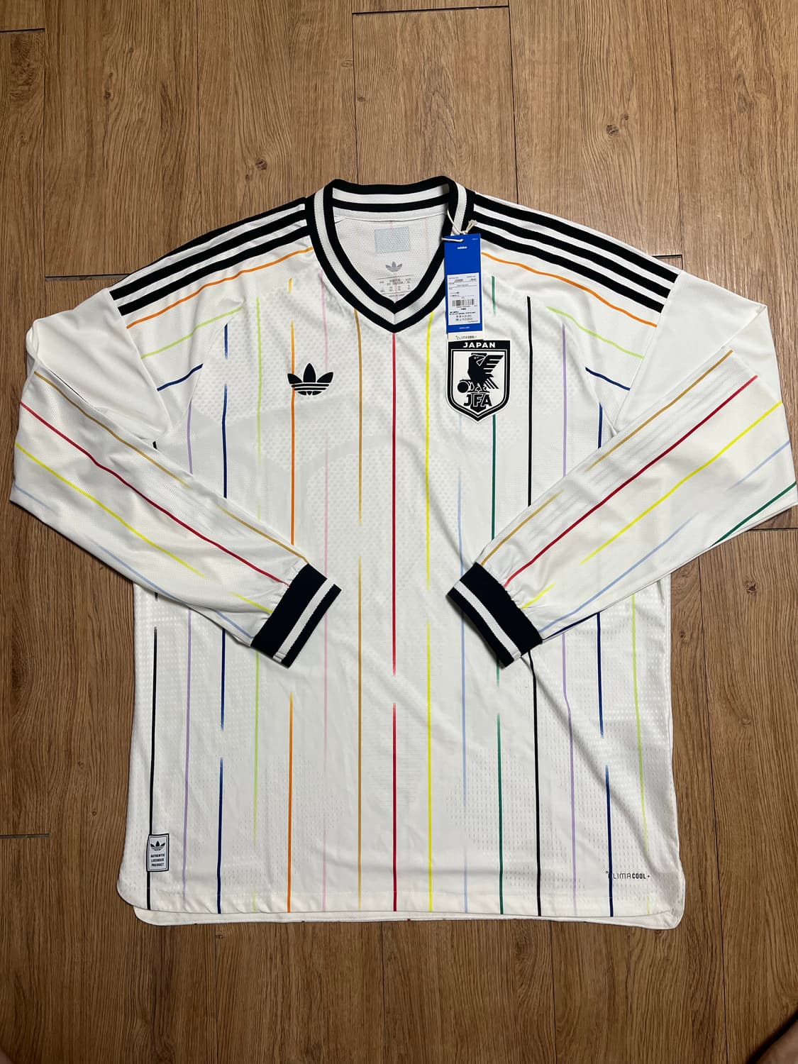 2026 아디다스 일본 어웨이 어센틱 긴팔 4XL 판매 상품이미지1