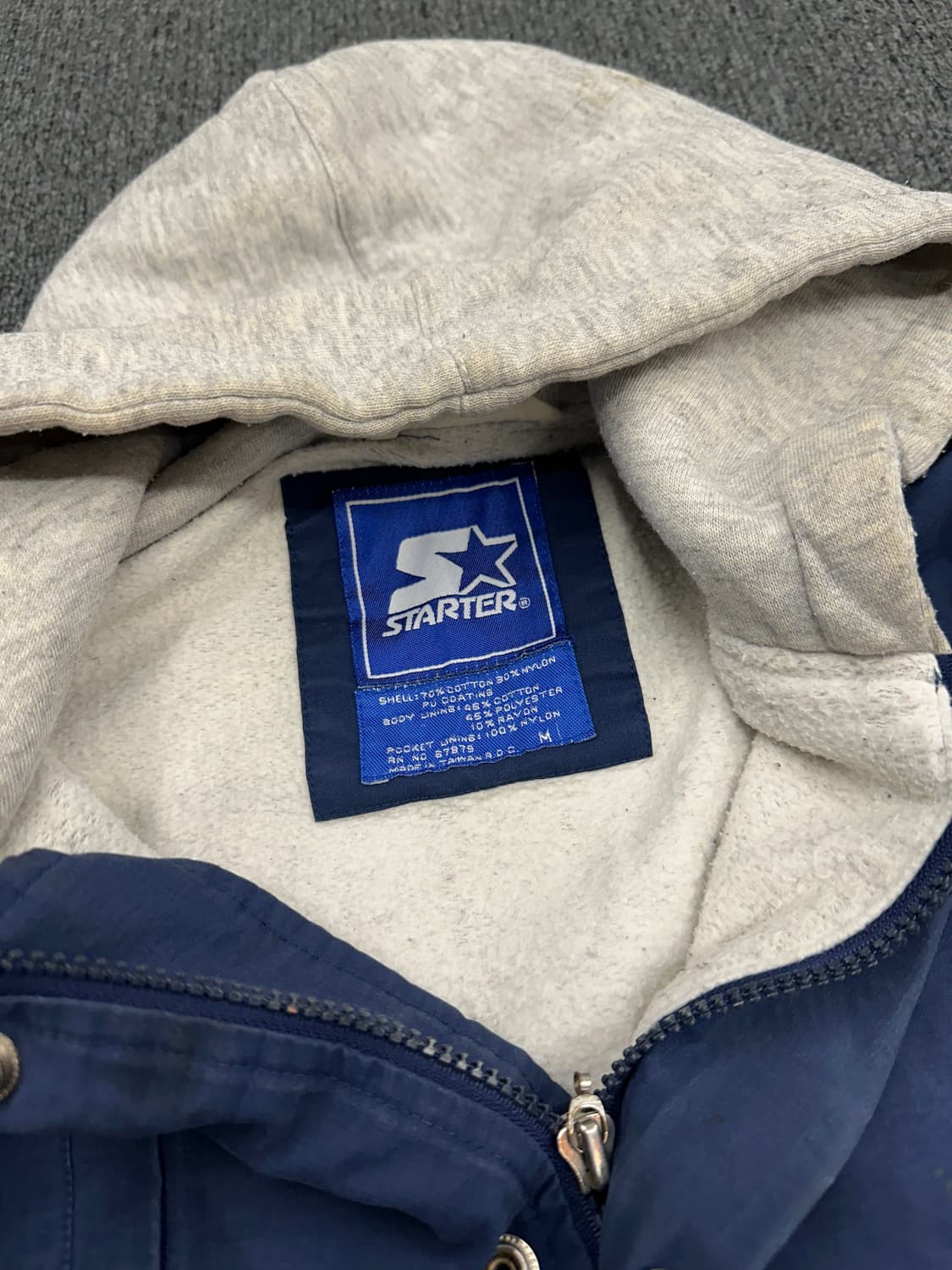 M) 90s STARTER 올드스쿨 스트릿 후드 자켓 상품이미지5