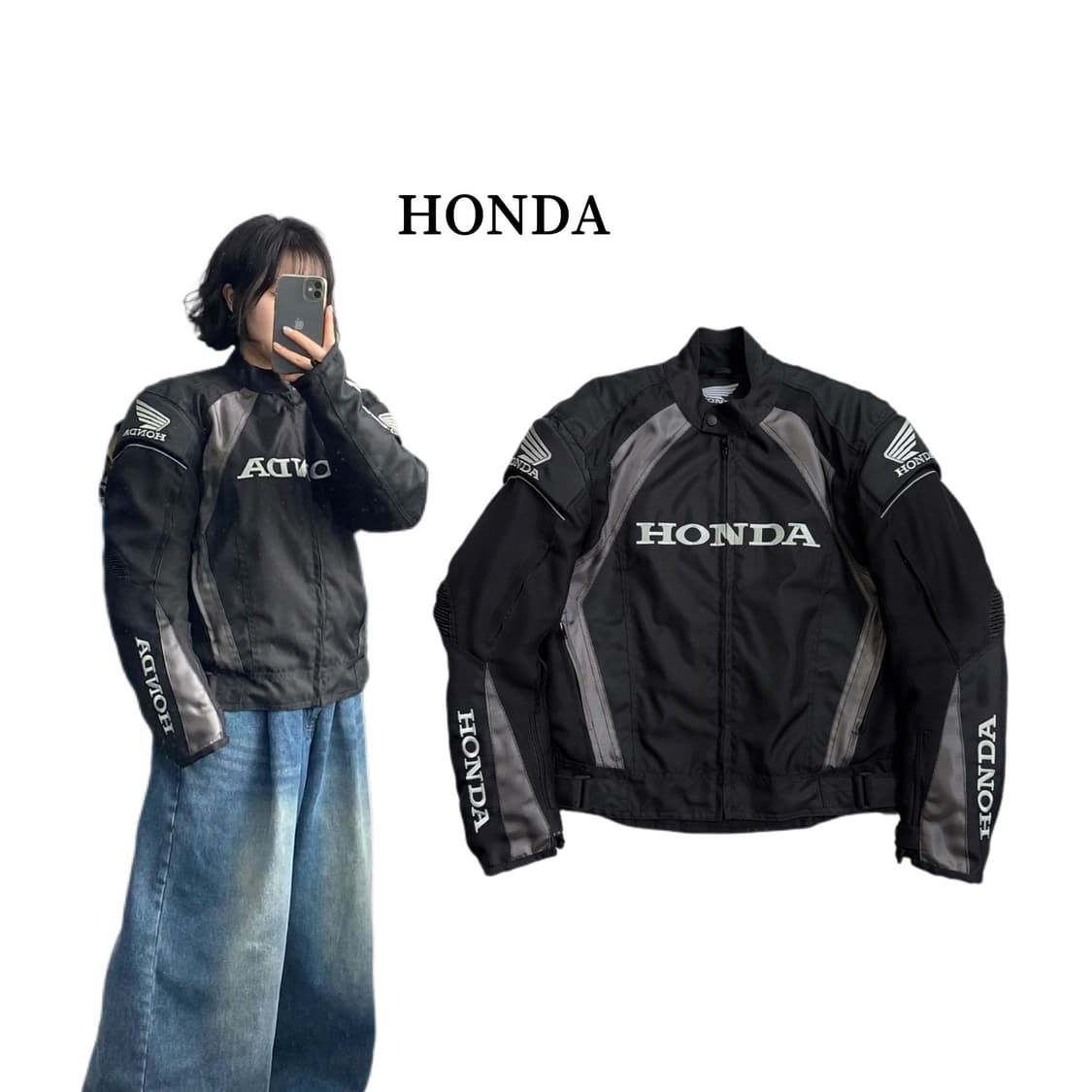 혼다 모터사이클 레이싱 자켓 상품이미지1