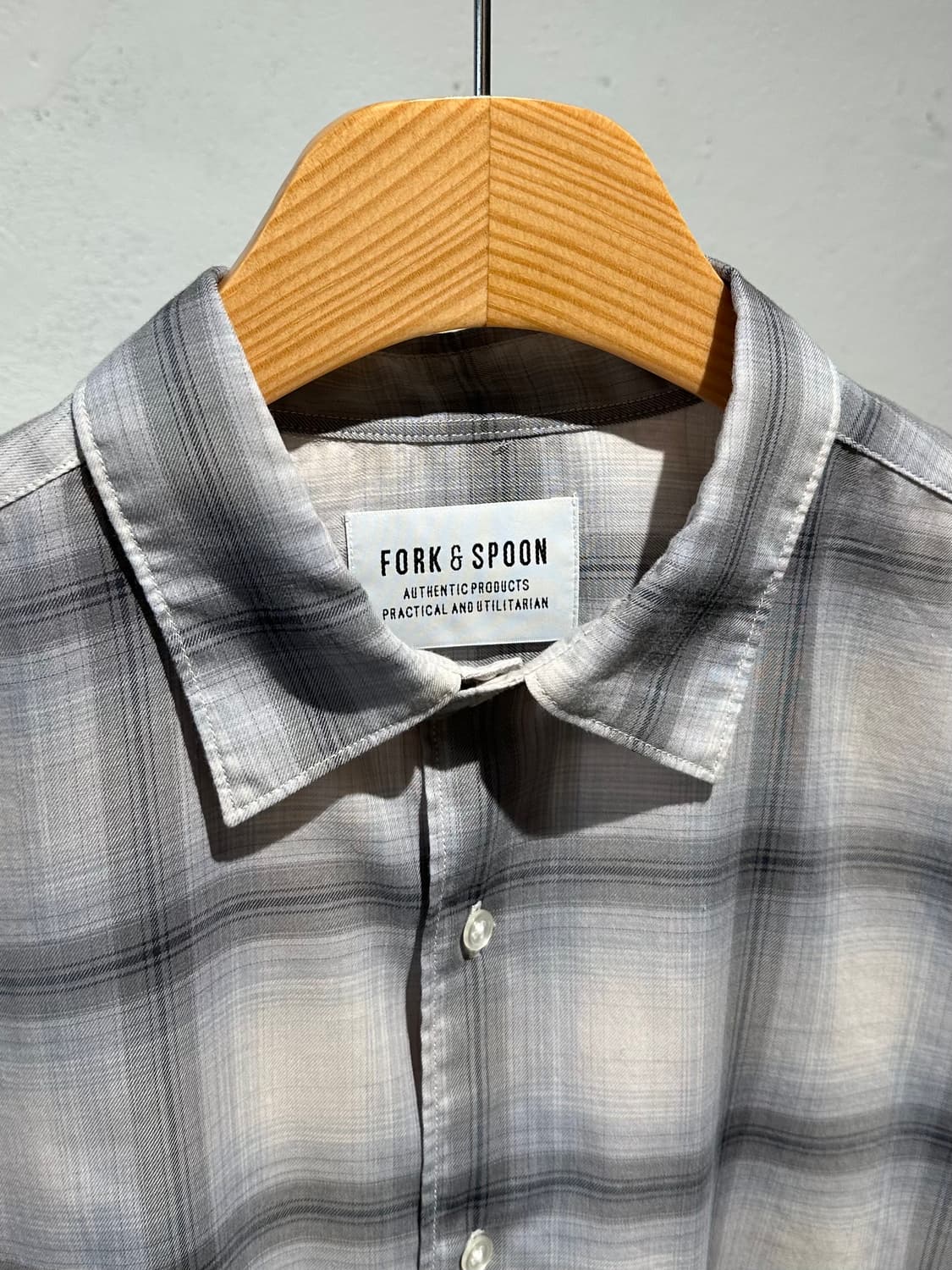 Urban Research Doors cotton Check Shirt 상품이미지4