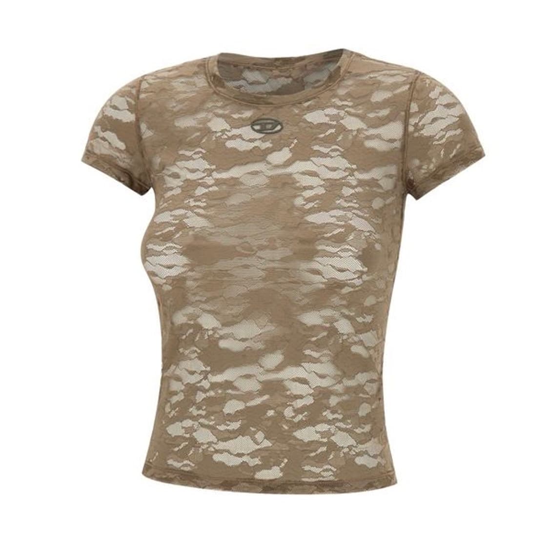 diesel 디젤 레이스 반팔 티셔츠 브라운 상품이미지1