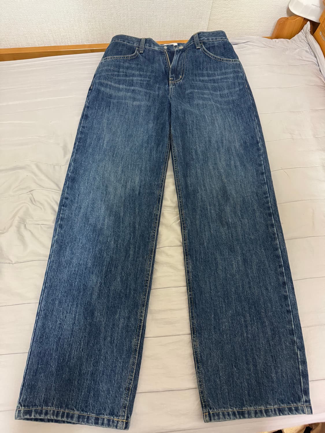 마이라이브러리 113 슬럽데님-미드블루 상품이미지4