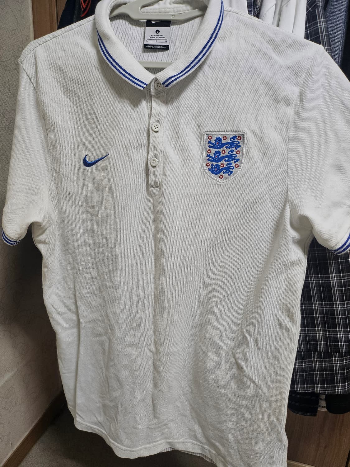 나이키 잉글랜드 반팔 폴로티 상품이미지1