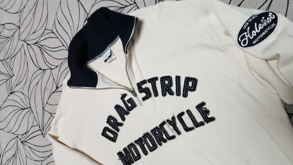 아웃스탠딩 하프집업 스웻셔츠 L사이즈 상품이미지2