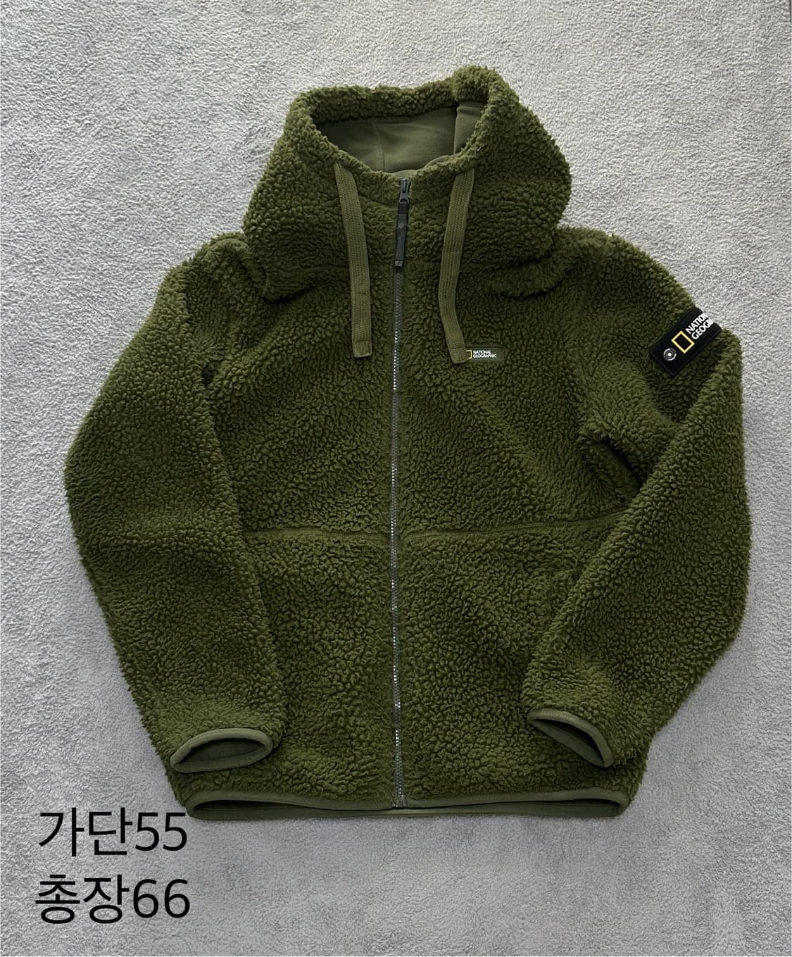 ✨ 내셔널지오그래픽 오리지널 플리스 후드 자켓 M / 정품 상품이미지1