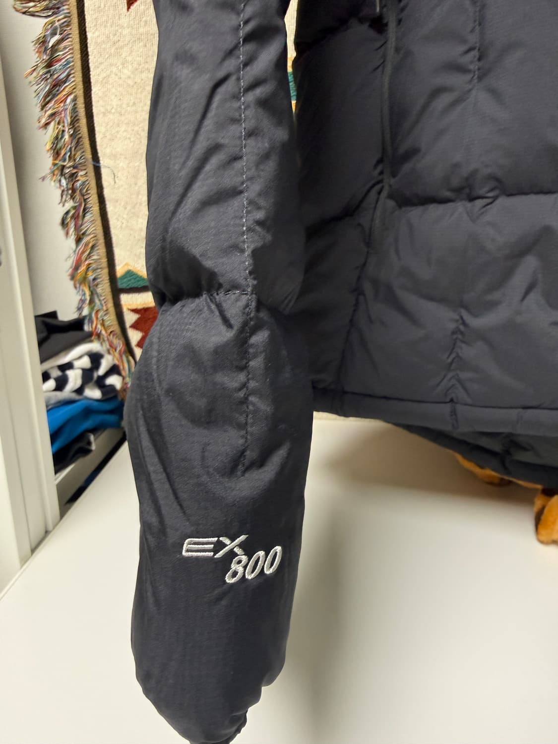 몽벨 주우재 경량패딩 필파워800 XL 상품이미지5