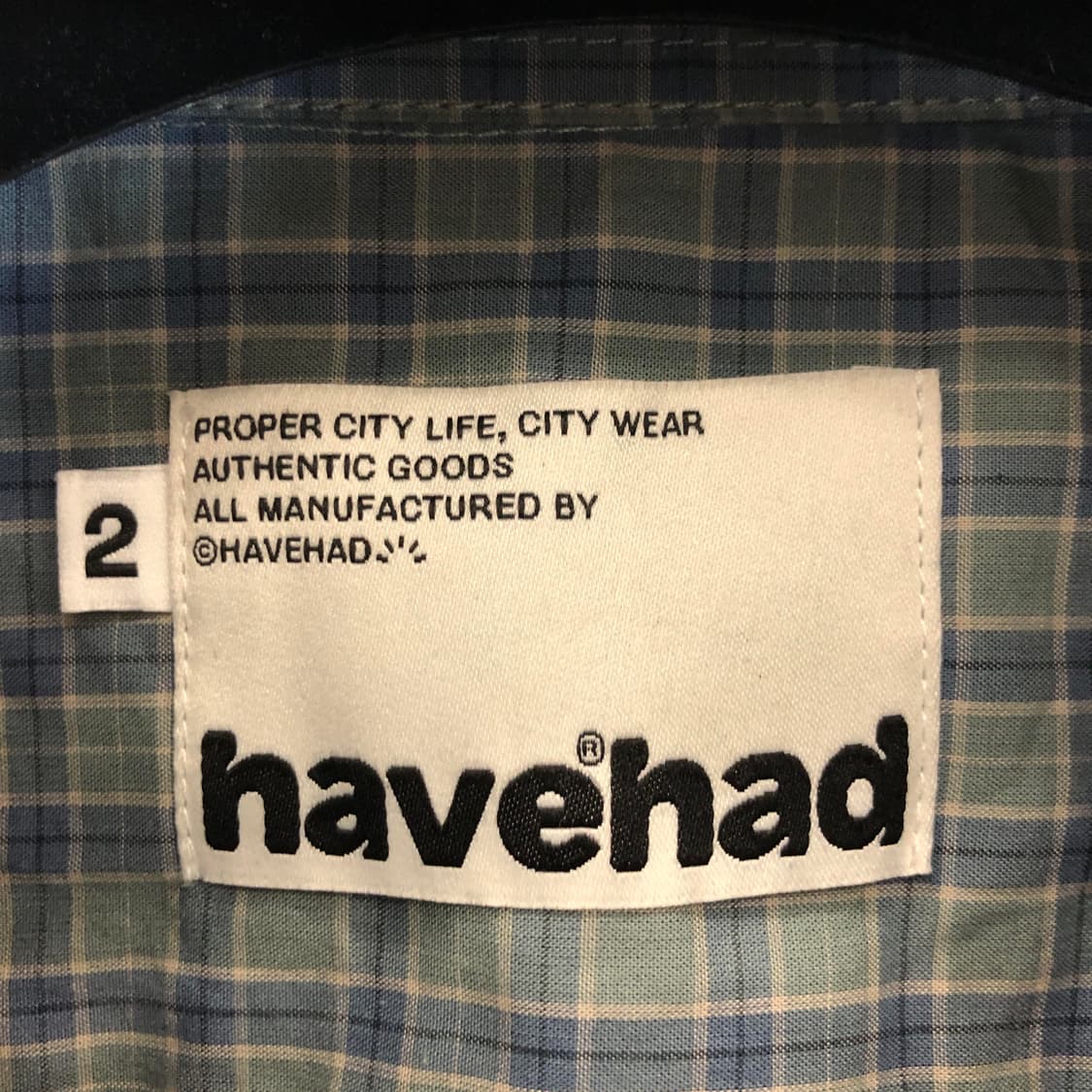 해브해드 클래식 체크 스트링셔츠 2 상품이미지5