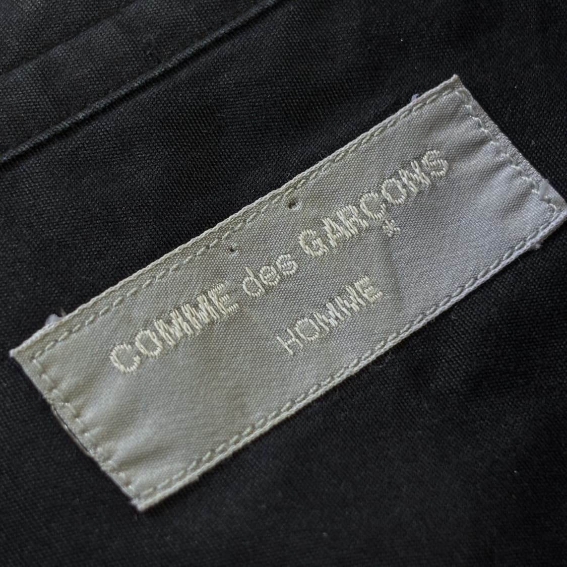 Comme des Garçons블랙 미니멀 셔츠 상품이미지3