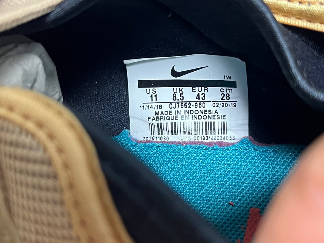 (280) Nike Air Rift 나이키 에어리프트 Metallic G 상품이미지5