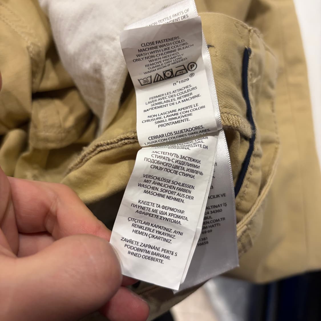 [30] 폴로 랄프로렌 베이지 코튼 면바지 팬츠 D134 상품이미지8