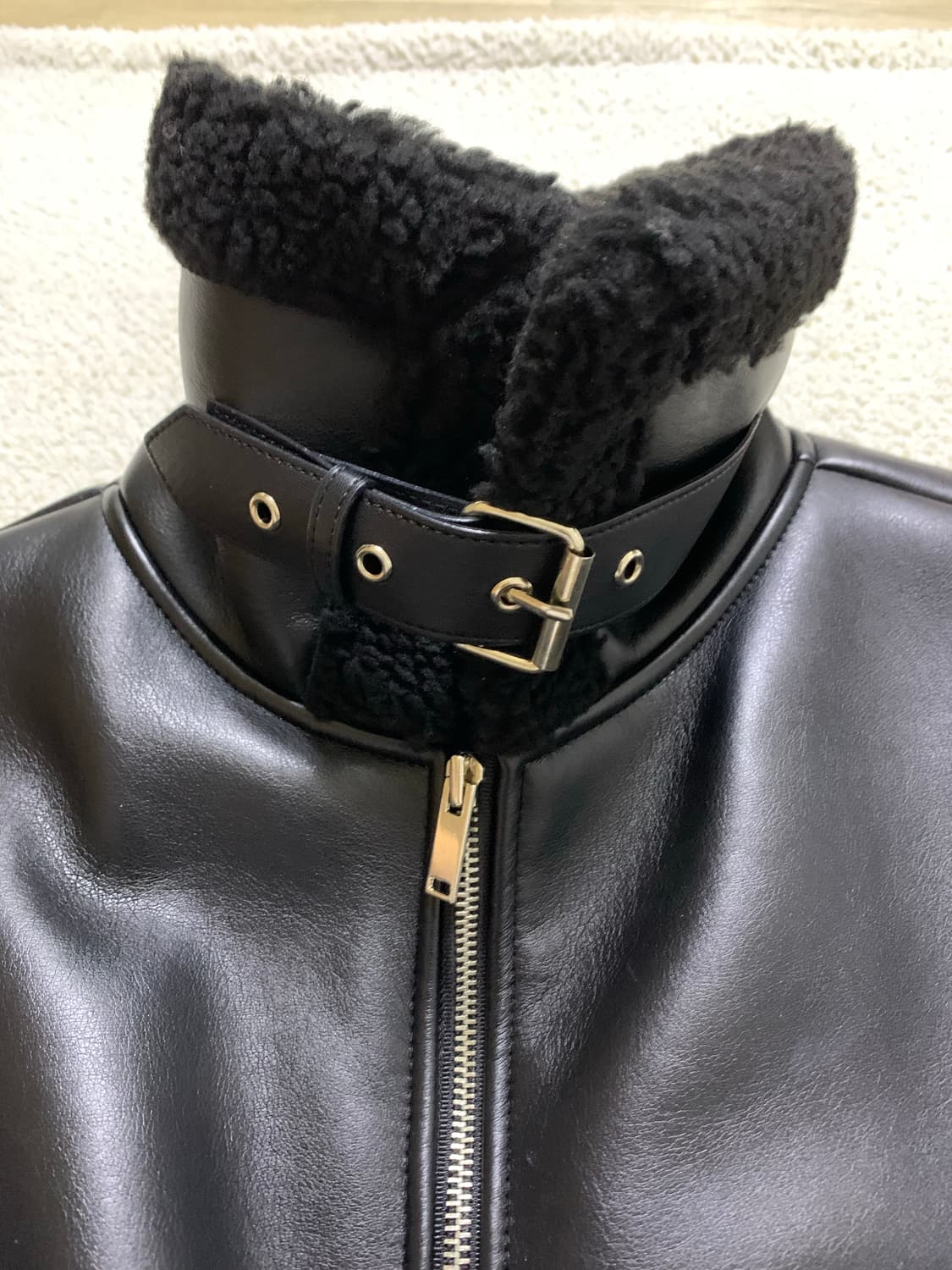 카키포인트 무스탕 상품이미지3