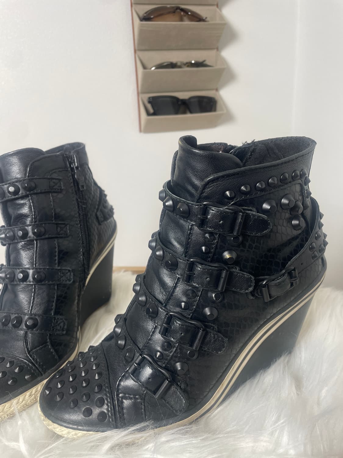 Ash 아쉬 스터드 웨지힐 스니커즈 상품이미지2