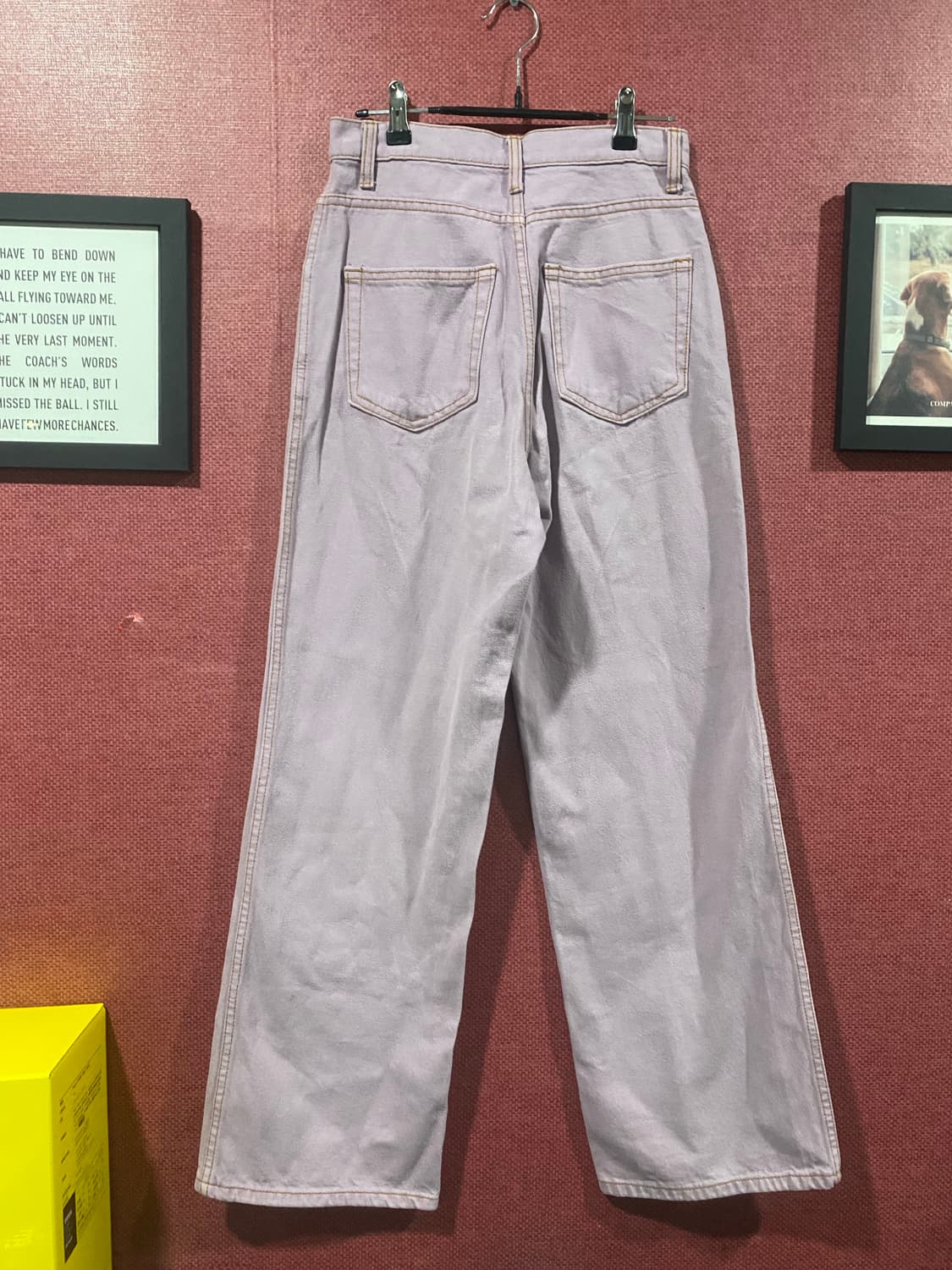 High School Disco 연보라 면바지 상품이미지5