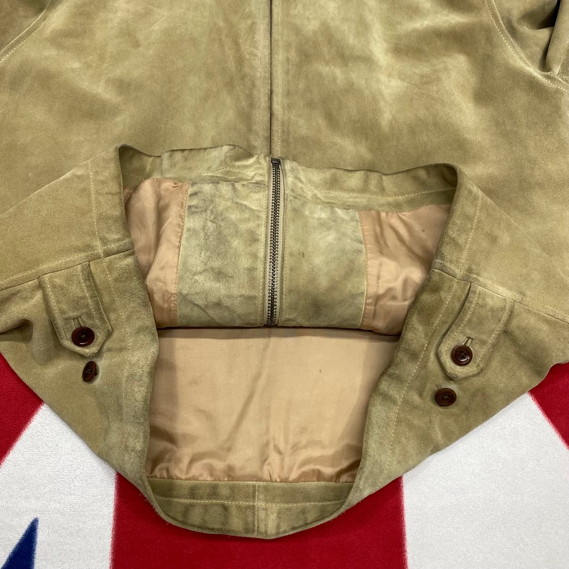 바나나리퍼블릭 리얼스웨이드자켓 L 상품이미지7