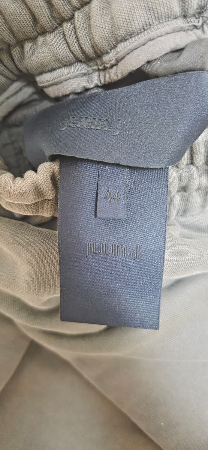 [44] 준지 그레이 가먼트 밴딩 팬츠 반바지 상품이미지5