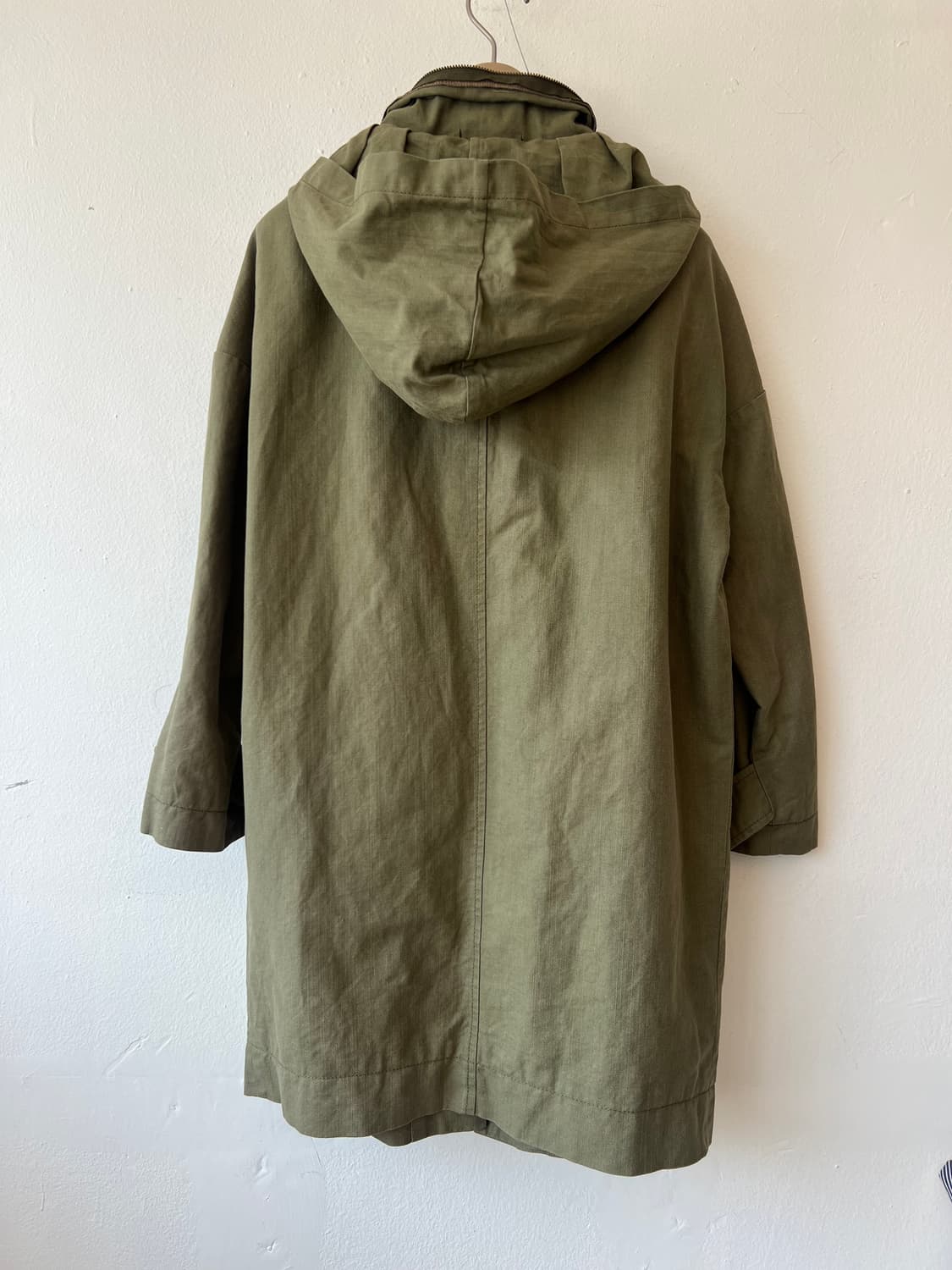 이자벨마랑 에뚜왈 여성 카크 후드집업점퍼 코튼린넨야상점퍼 상품이미지4