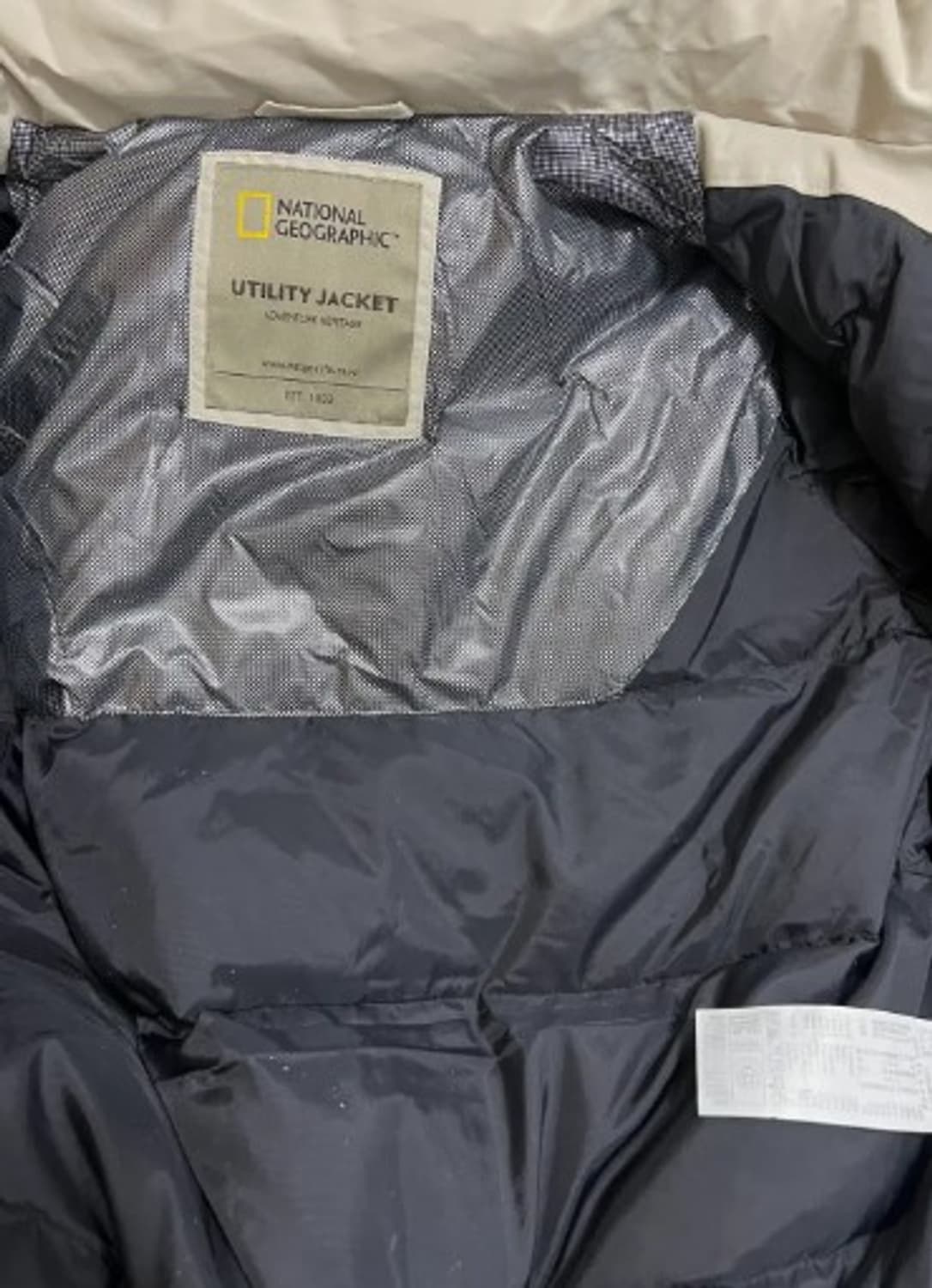 내셔널지오그래픽 여성 아이보리 덕다운패딩점퍼 패트롤숏패딩 90 상품이미지5