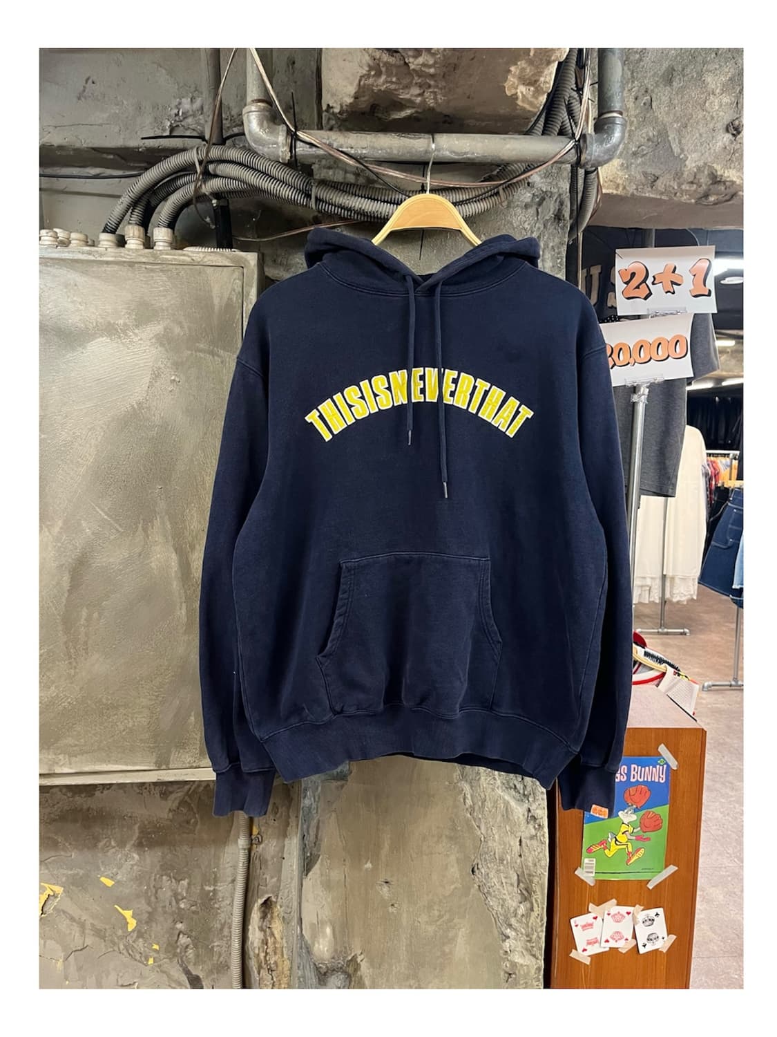 디스이즈네버댓 후드티 네이비 L #csz3996 상품이미지1