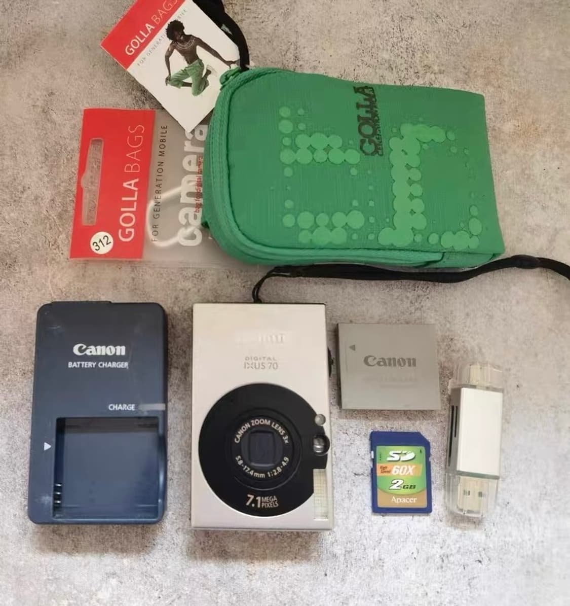 A급)캐논 익서스 70 CANON IXUS 70 빈티지 디지털카메라 디카 상품이미지6