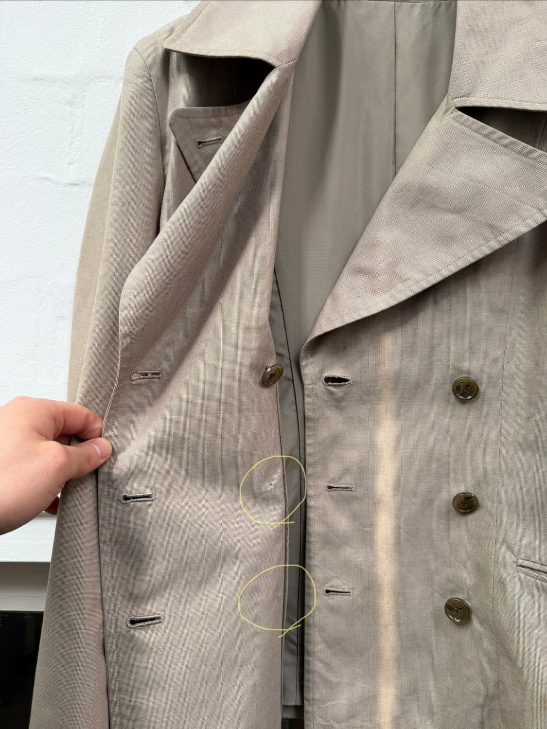 Margaret Howell 마가렛호웰 베이지 더블 자켓 2 상품이미지5