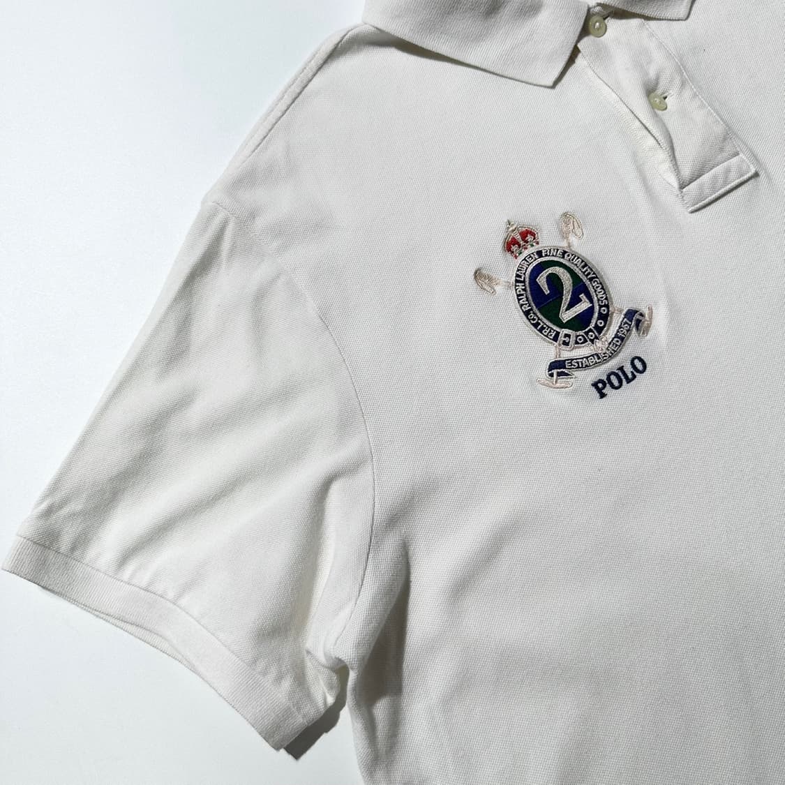 폴로 랄프로렌 크레스트 로고 피케 카라 반팔 티셔츠 상품이미지5