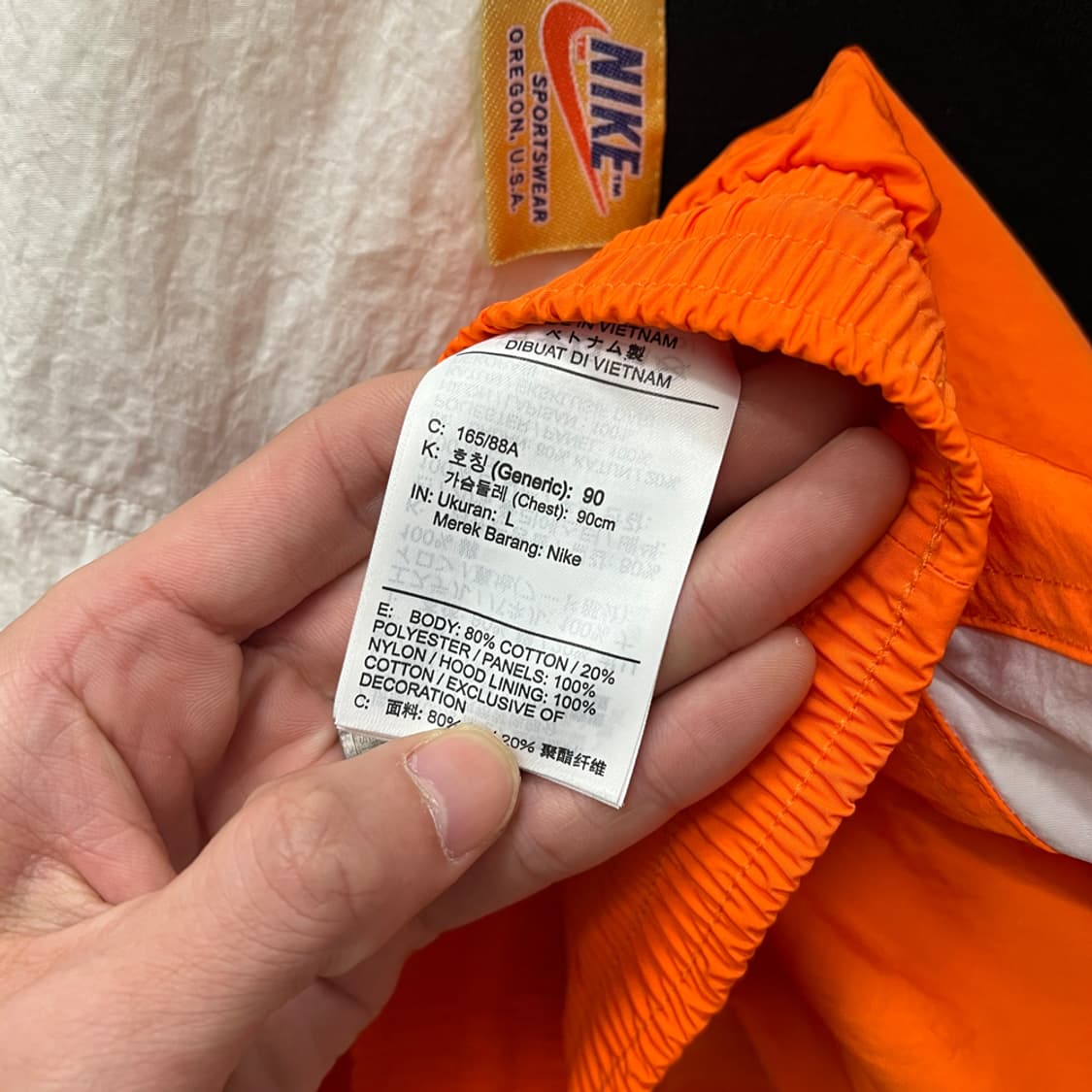 나이키 NSW 아이콘 클래쉬 풀오버 우븐 후드티 L 상품이미지4