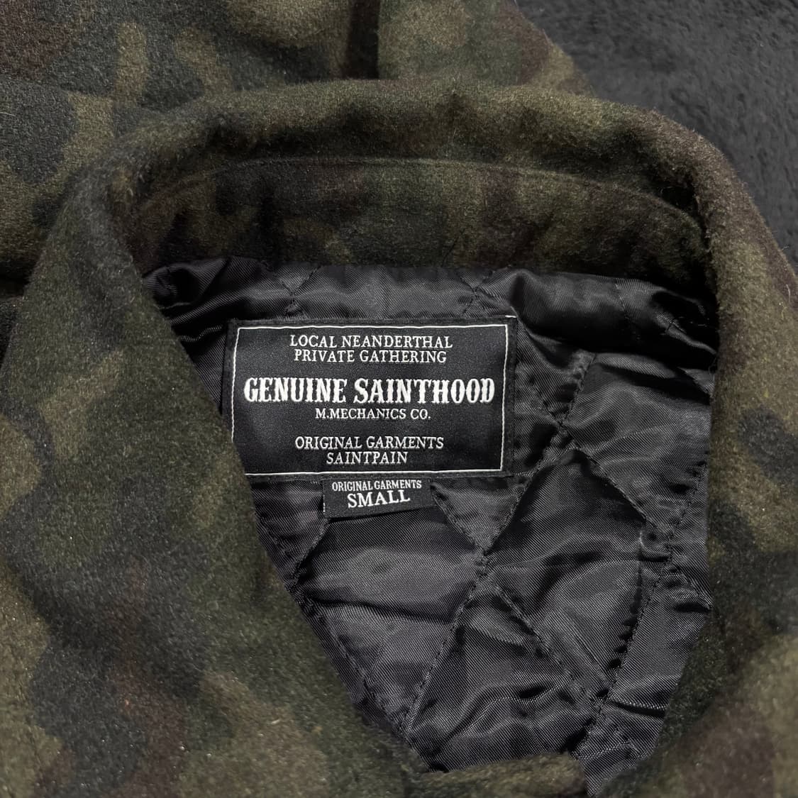 S 세인트페인 밀리터리 카모 울 워크자켓 상품이미지4