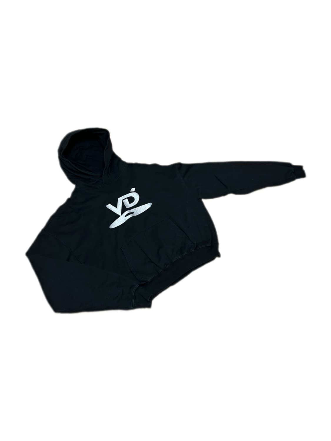 Vuja de (뷰자데) VD로고 블랙 후드티 상품이미지3