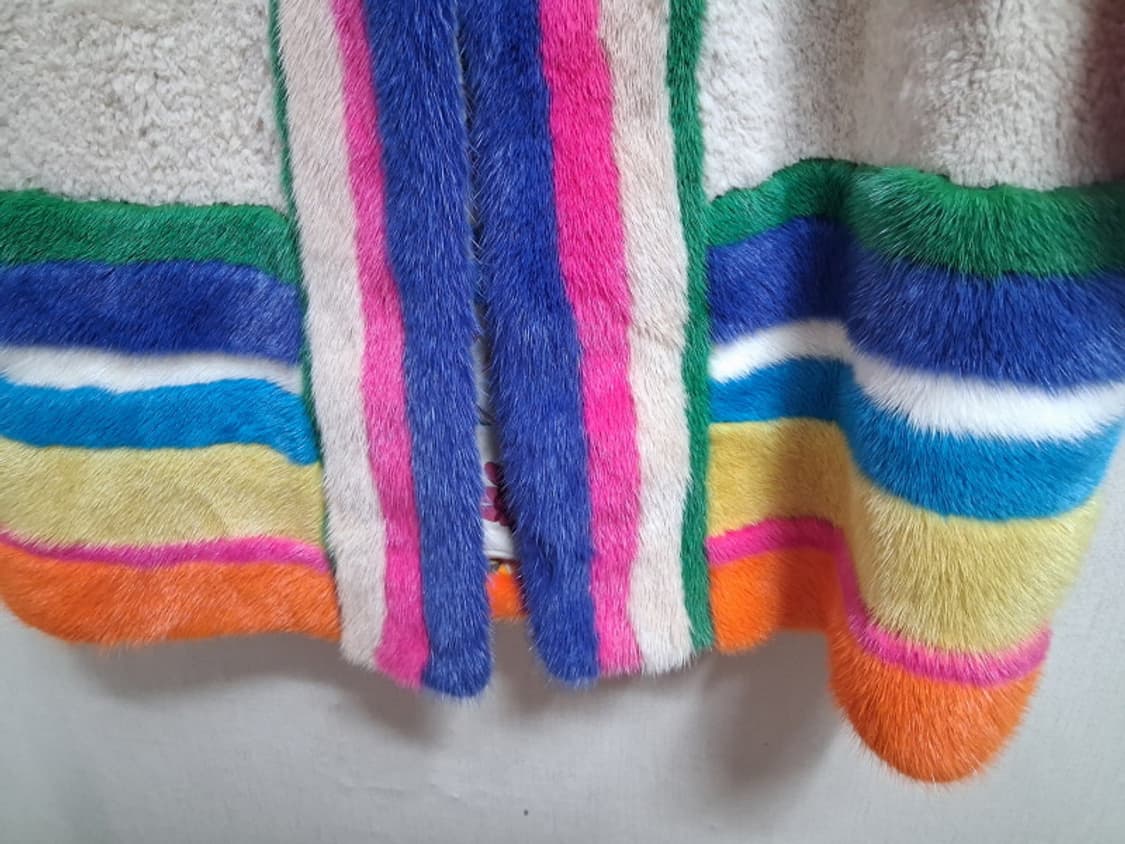 빈티지 미쏘니 밍크 시어링코트 사이즈 가슴88cm 5566
원산지 이탈리 상품이미지7