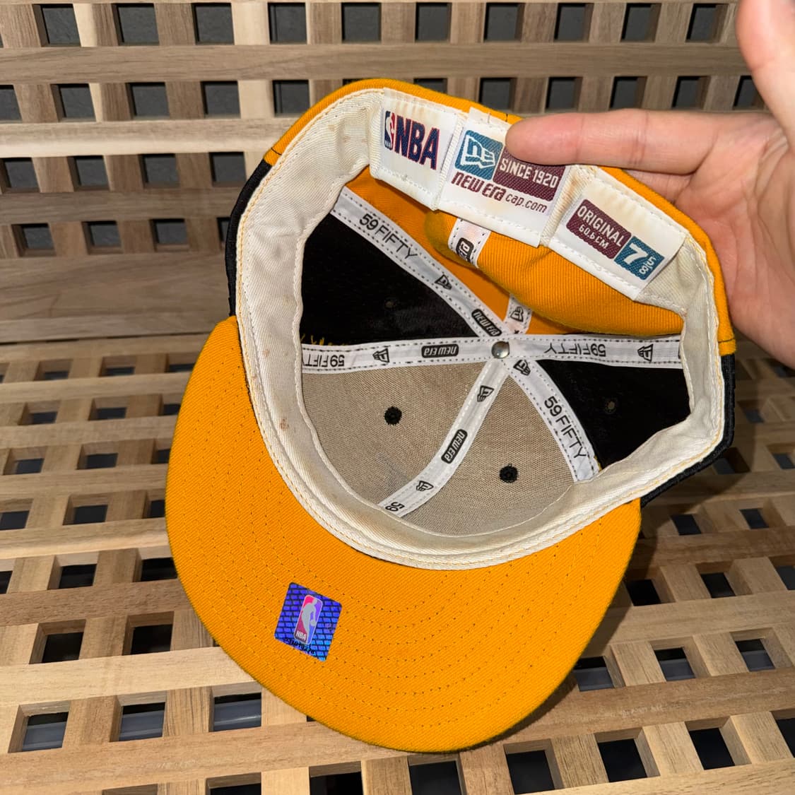 00s 뉴에라 LA레이커스 59fifty 캡   상품이미지5