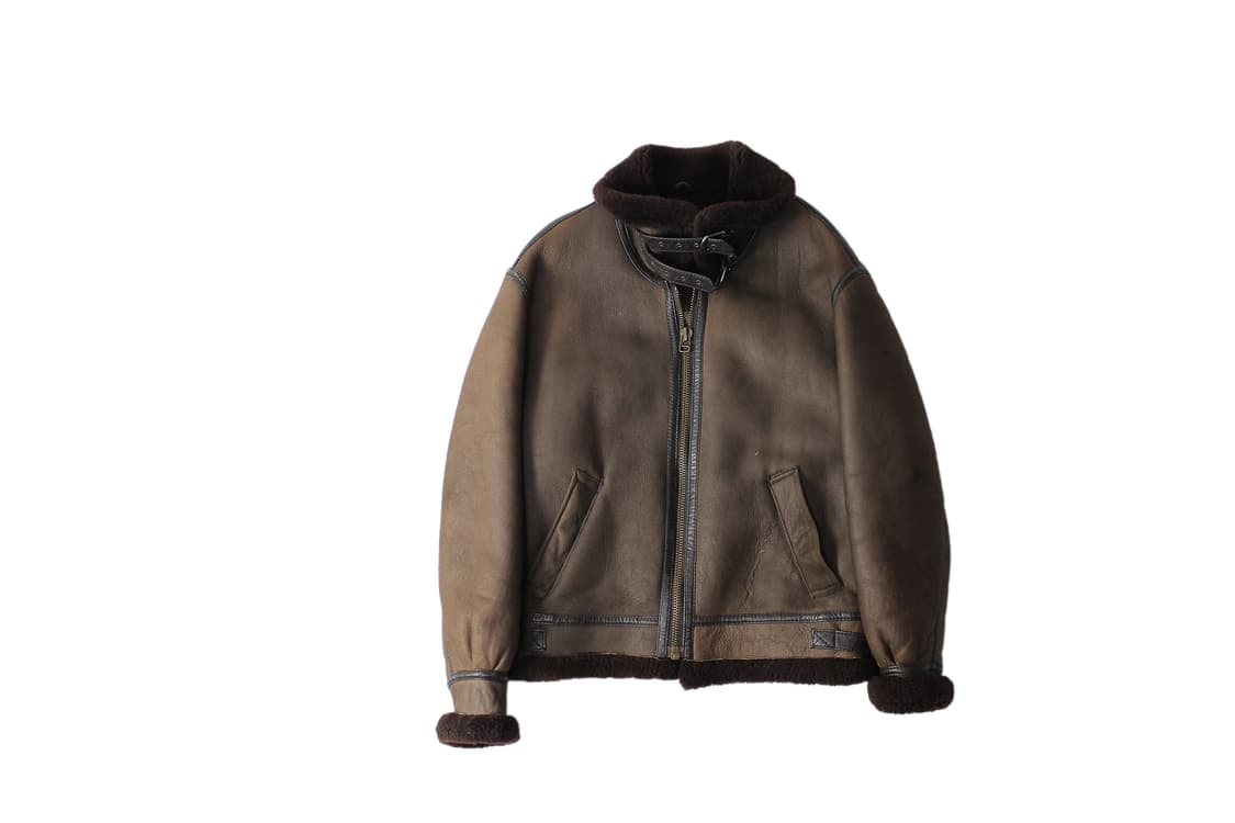 1990s USA Terralam Collection B-3 무스탕 상품이미지2