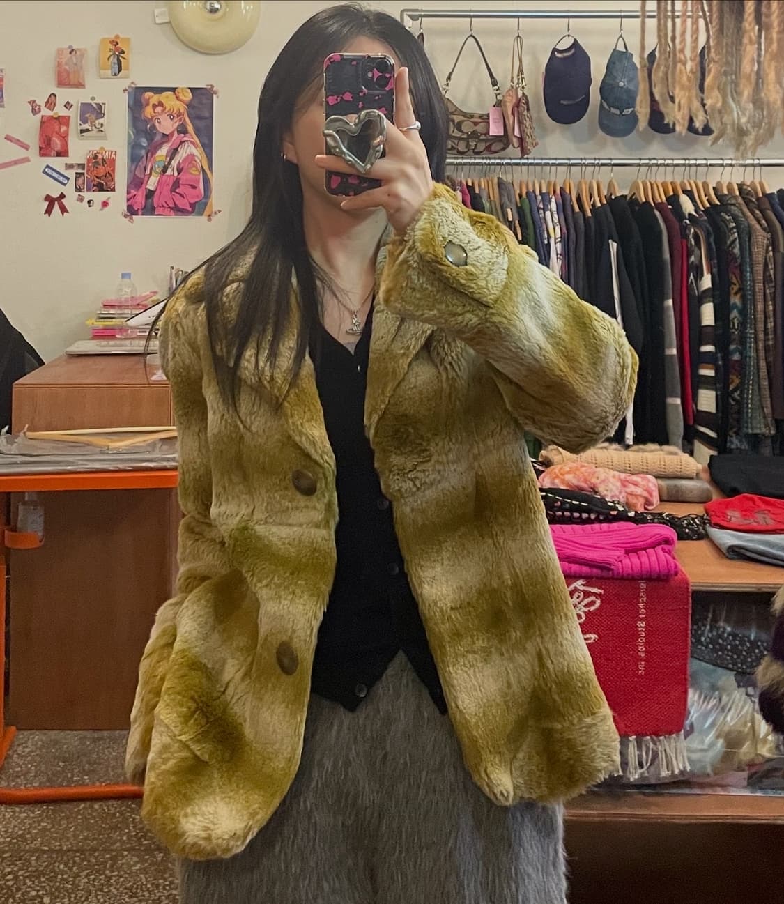 올리브 레빗퍼 자켓 [무배] 상품이미지1