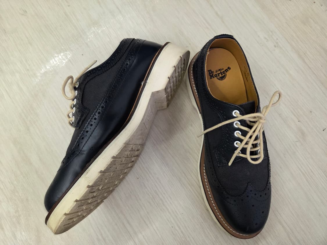 닥터마틴 알프레드 네이비 윙팁 슈즈 250 상품이미지5