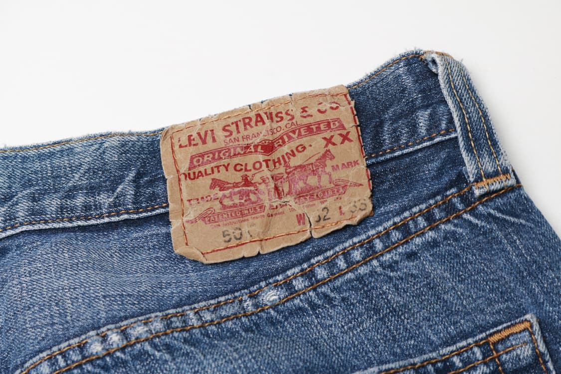 [32인치] 00's 리바이스 501 워싱 데님팬츠 상품이미지10