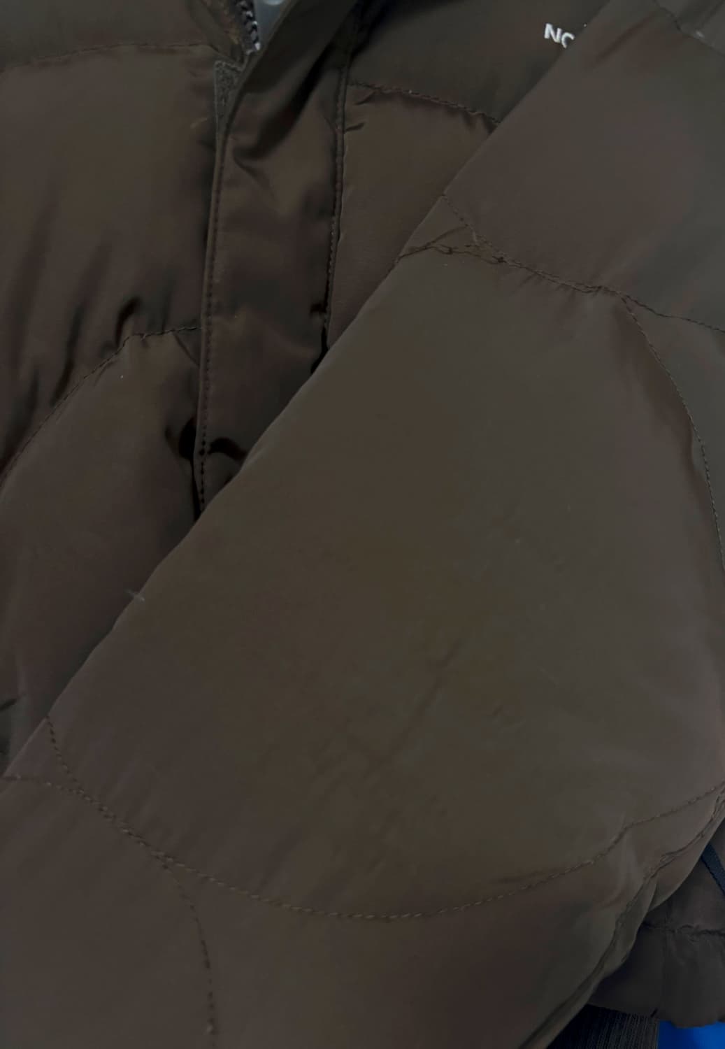 노스페이스 브라운 숏패딩 🤎 상품이미지5