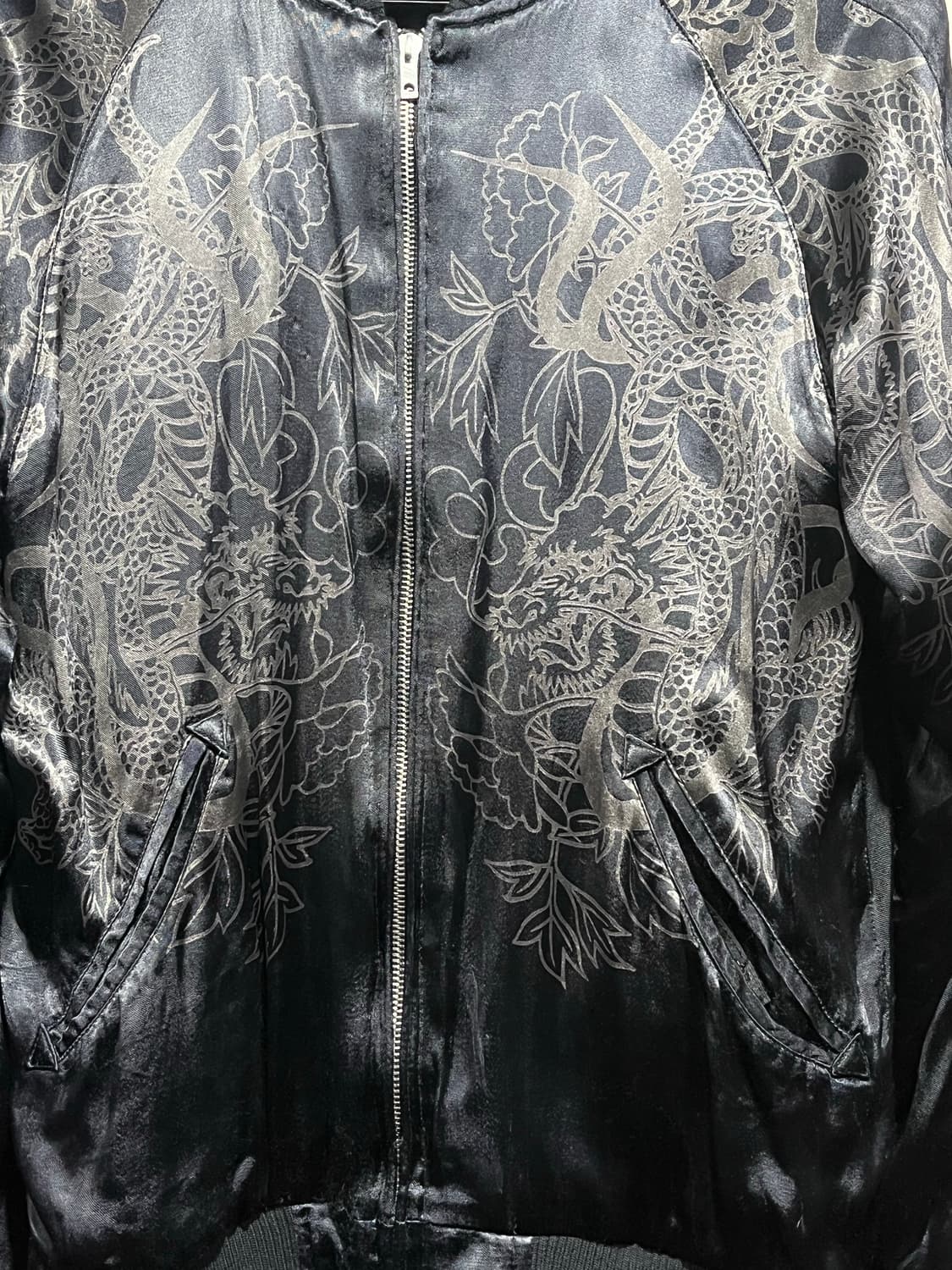 마사유 블랙 리버시블 스카잔 상품이미지4