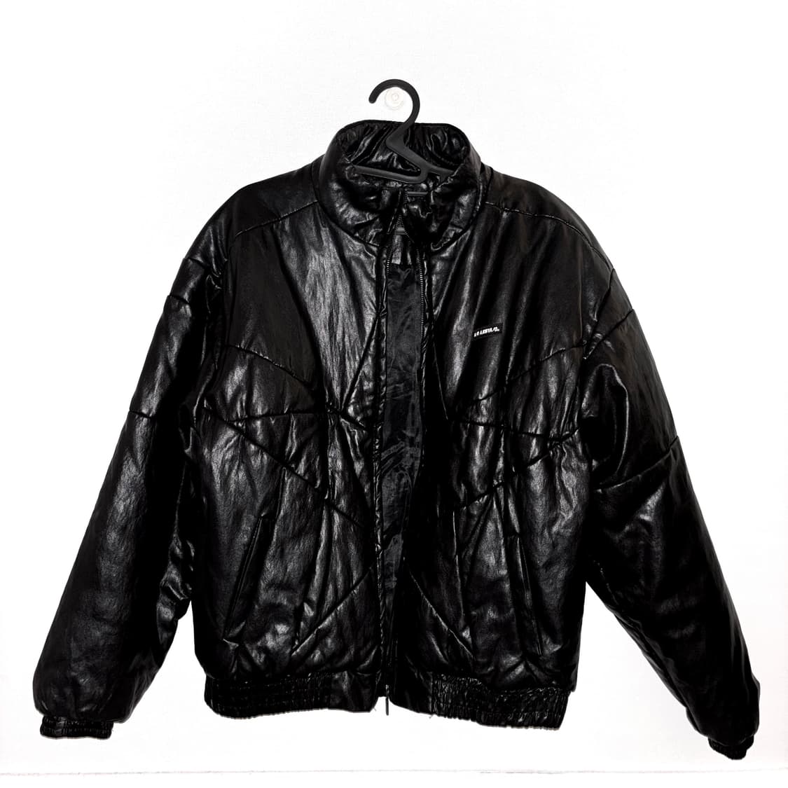 [ajobyajo] Star Leather Padded Jacket_L 상품이미지1