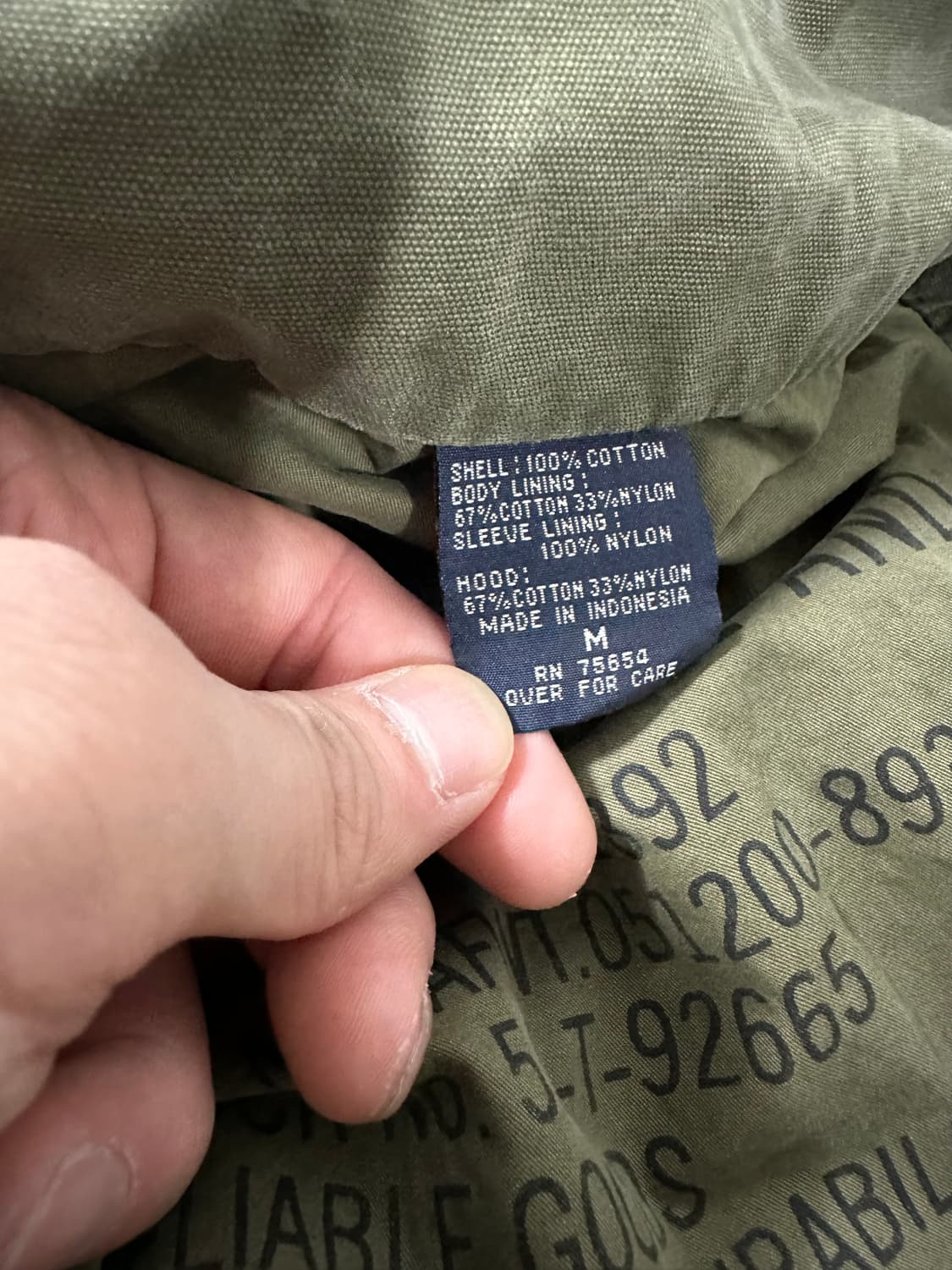 아베크롬비 M65 자켓 상품이미지4
