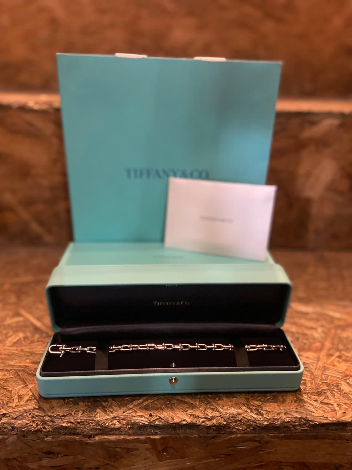 Tiffany&Co 티파니 하드웨어 스몰링크 팔찌(M)브레이슬릿 상품이미지5