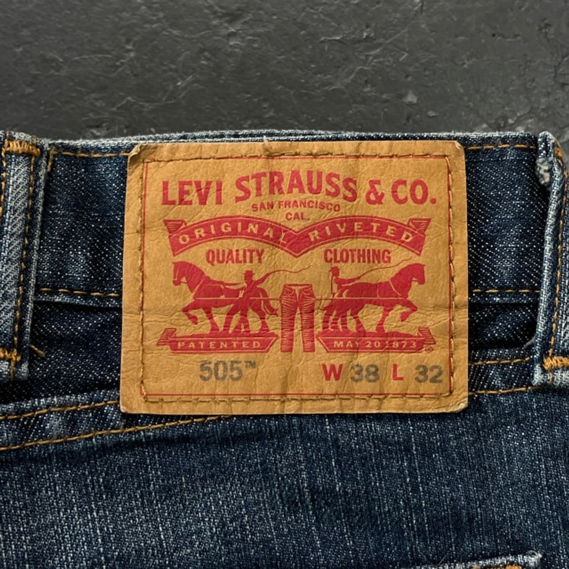 38 리바이스 505 청바지  상품이미지5