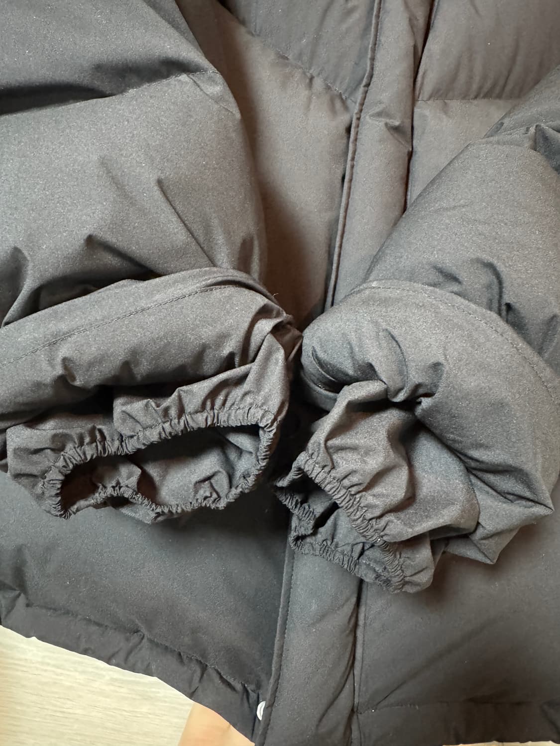 애프터프레이 쉘후디 푸퍼 패딩 블랙 XL사이즈  상품이미지3