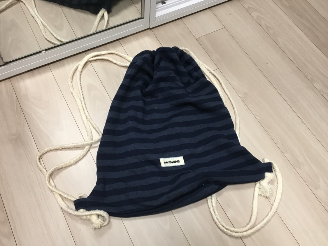 헤브어웨일 스트라이프 짐색 네이비 상품이미지4