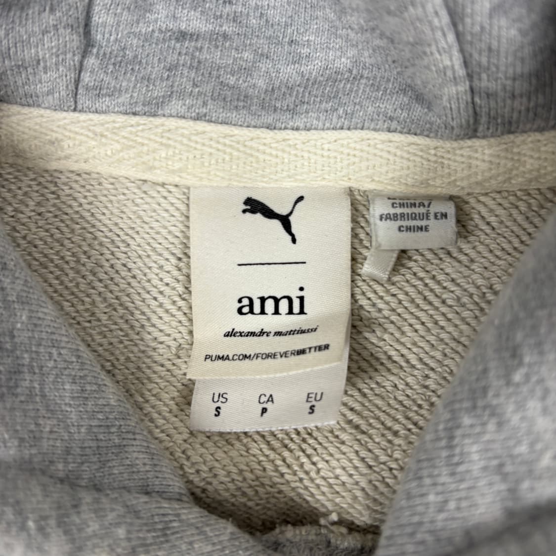 ami x puma 아미 x 푸마 후드티  상품이미지7