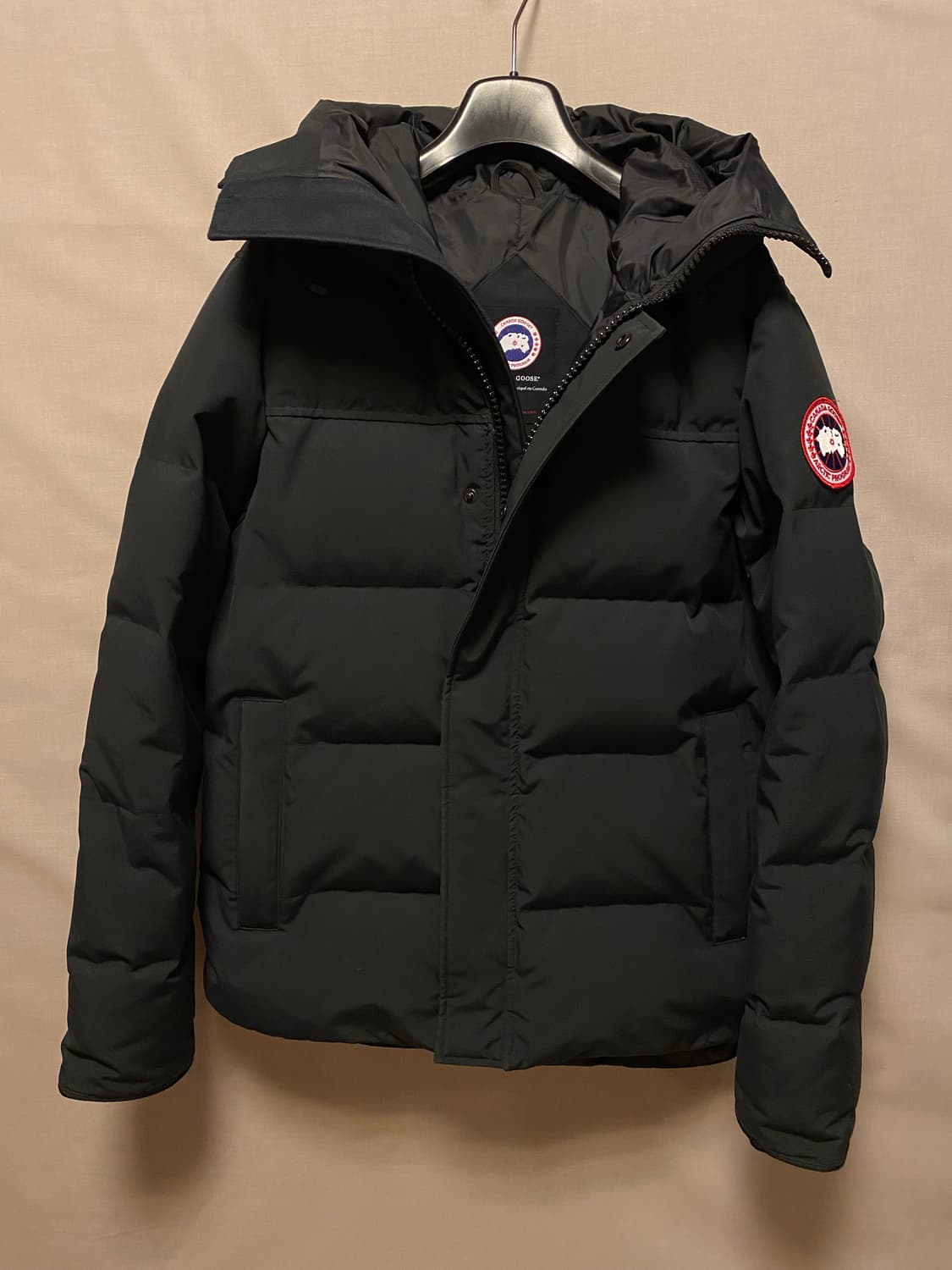캐나다구스 맥밀란 블랙 M 패딩 (거의새거) 상품이미지1